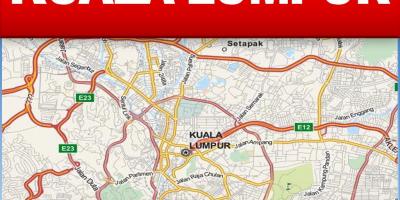 Карта Куала Лумпур ван
