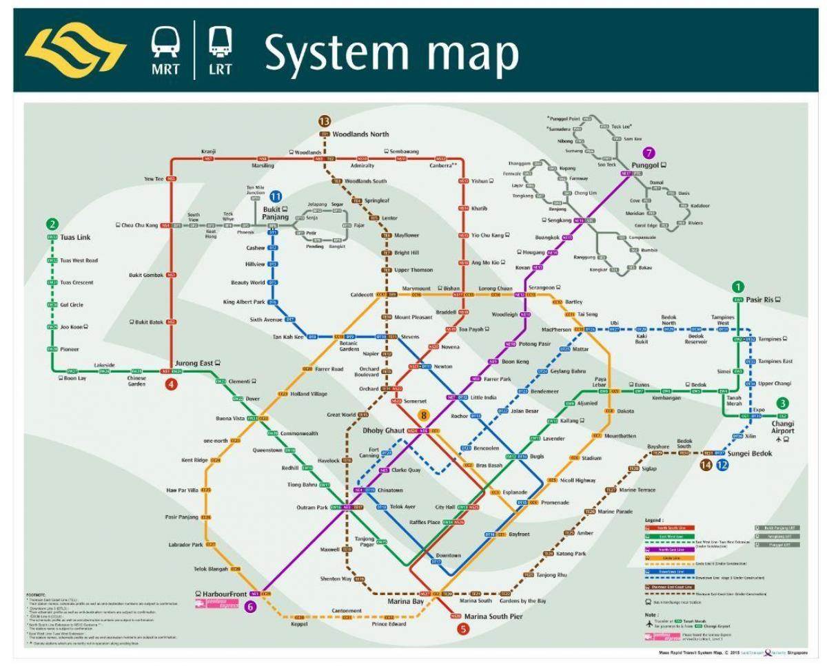 метро станица мапи Малезији