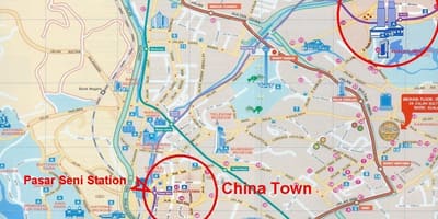 Град Куала Лумпур мапи