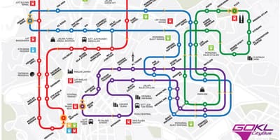 Идите КЛ градских аутобуских карти